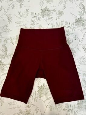 Lululemon Align Shorts — Burgundy